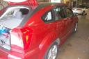 Calibre Exterior During Tinting