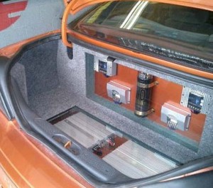 A custom trunk we installed