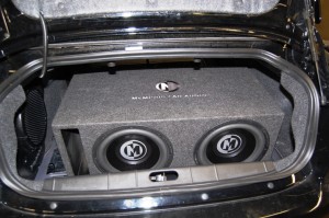 Memphis sub enclosure with M1 Woofers