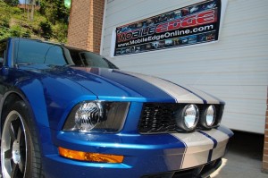 2007 Ford Mustang with hot sound system