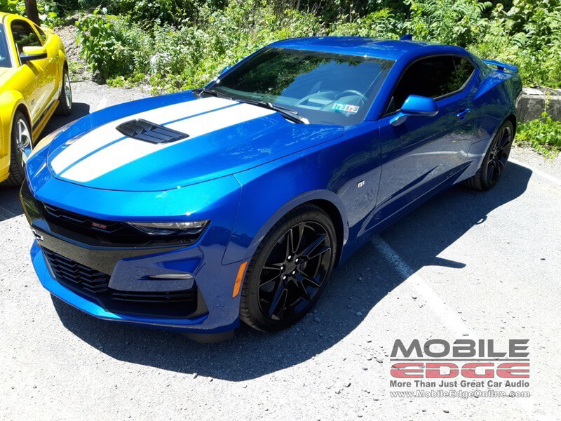 Beautiful Blue 2019 Chevrolet Camaro Gets 3M Color Stable Window Tint