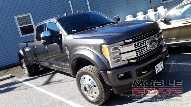 Metallic Gray 2020 Ford F-450 Gets 3M Window Tint