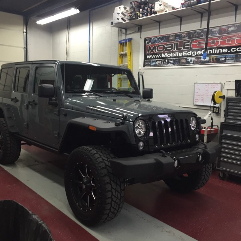 Jeep Wrangler of Breinigsville Treated to 3M Window Tint