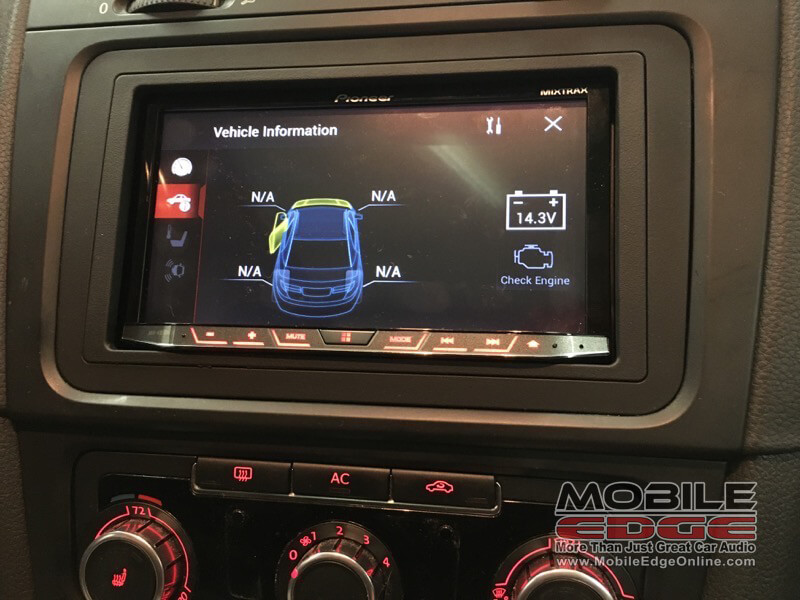 Volkswagen Jetta Wagon Radio Upgrade and Backup Camera System