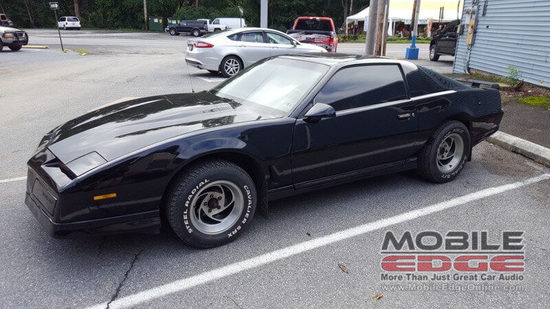 Classic Trans Am Window Tint and Audio Upgrades for Tamaqua Client