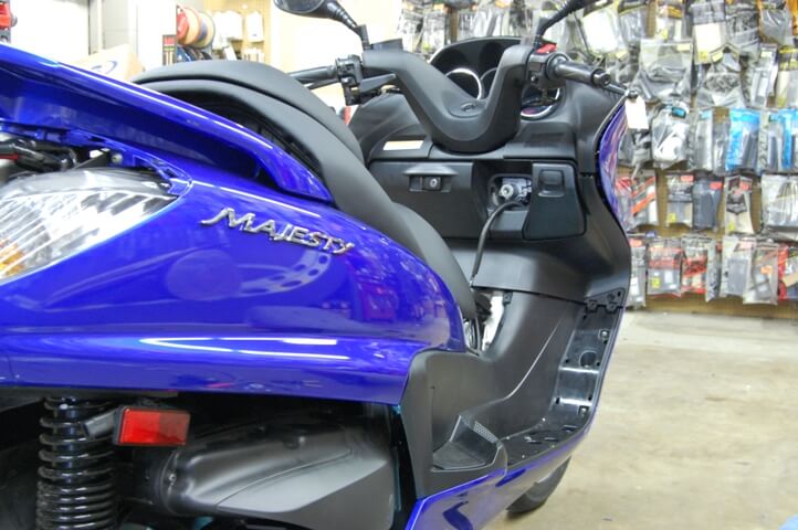 Yamaha Majesty Scooter Gets Some Sounds